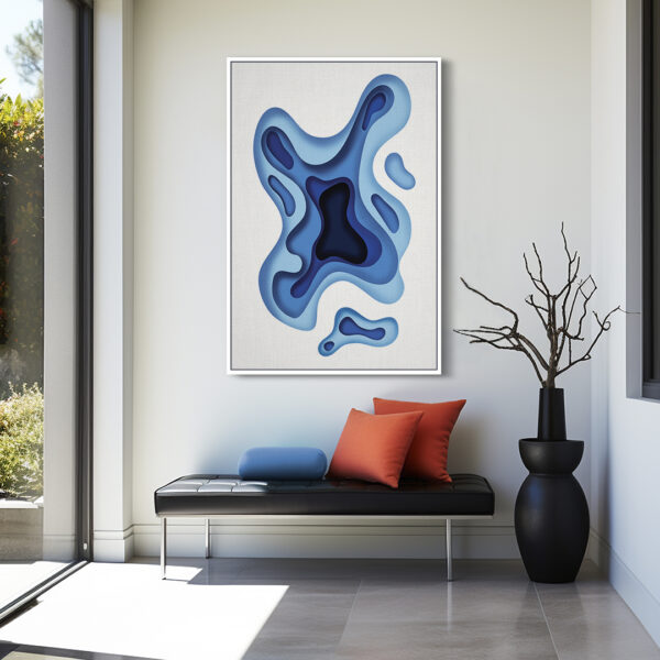 Quadro Big Blue Vertical
