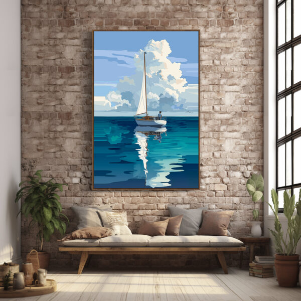 Quadro Velejando
