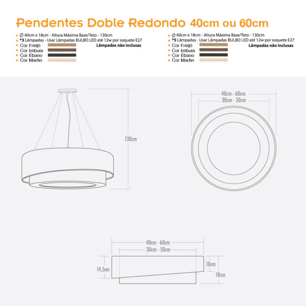 Pendente Doble Redondo - Image 2