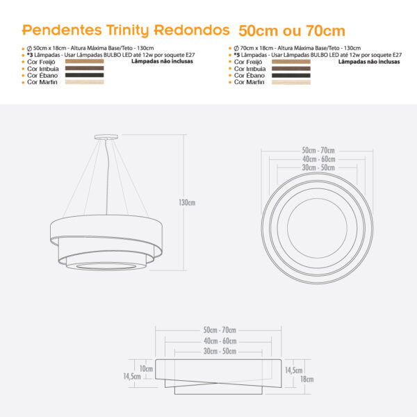 Pendente Trinity Redondo - Image 2