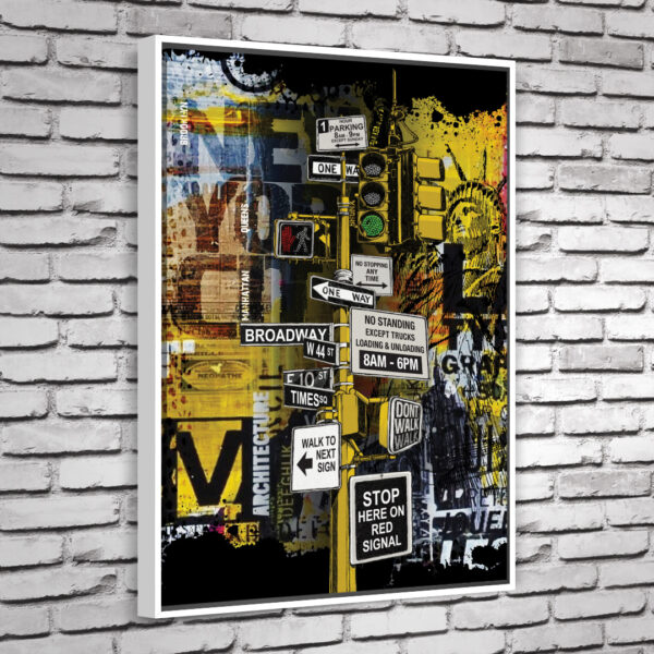 Quadro New York Street Black - Image 3