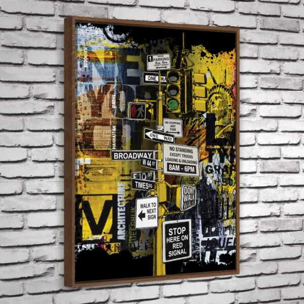 Quadro New York Street Black - Image 5