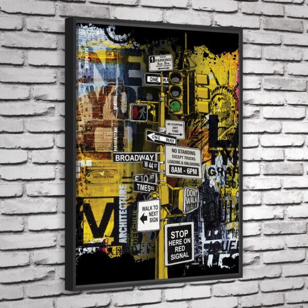 Quadro New York Street Black - Image 6