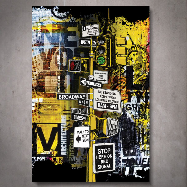Quadro New York Street Black - Image 2