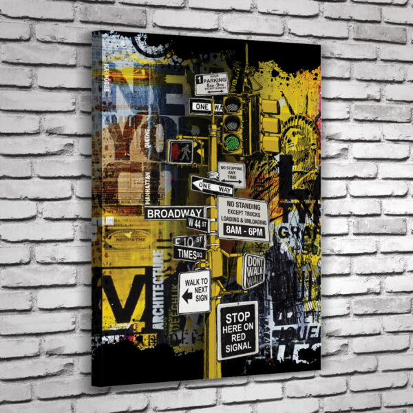 Quadro New York Street Black - Image 7