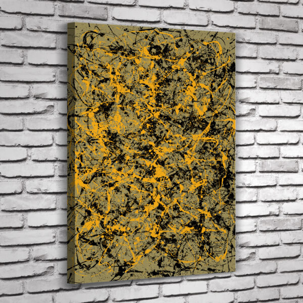 Quadro Yellow Splash Vertical - Image 7