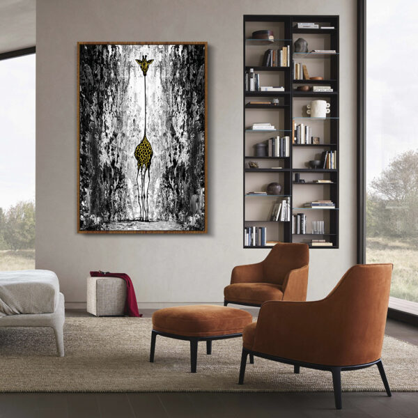 Quadro Olga Black & White Vertical