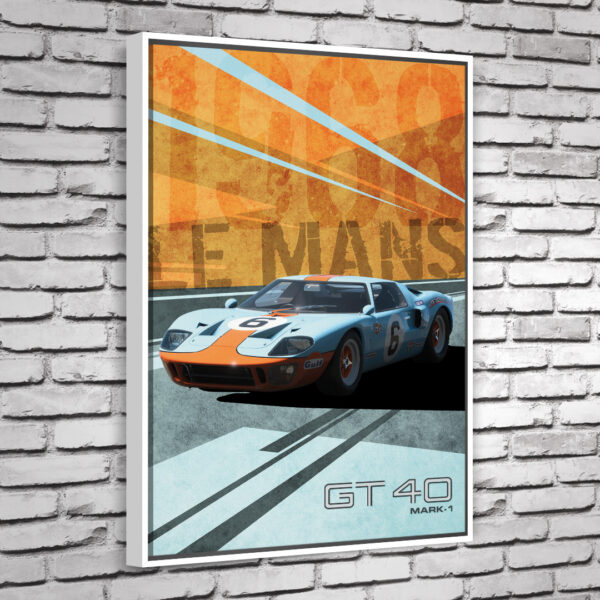 Quadro GT 40 Mark 1 1968 - Image 3