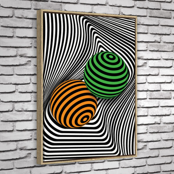 Quadro Esferas Vertical - Image 4