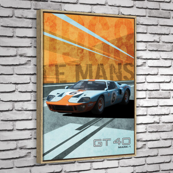 Quadro GT 40 Mark 1 1968 - Image 4