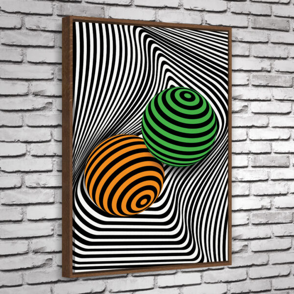 Quadro Esferas Vertical - Image 5