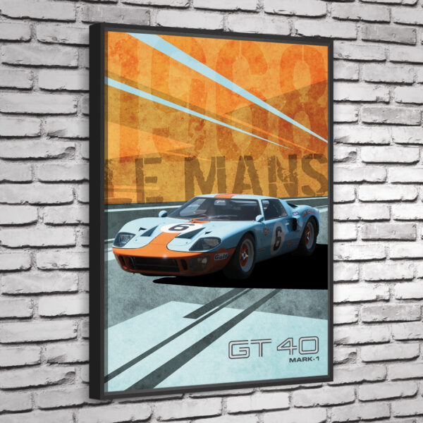 Quadro GT 40 Mark 1 1968 - Image 6