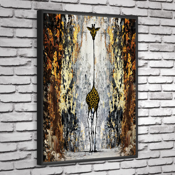 Quadro Olga Black Gold Vertical - Image 6
