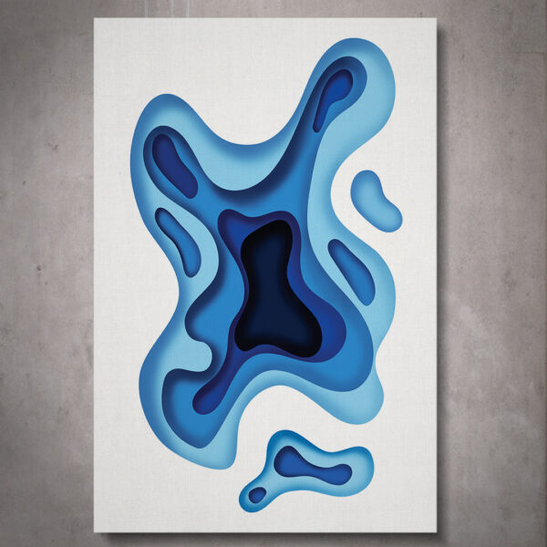 Quadro Big Blue Vertical - Image 2