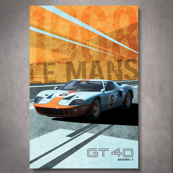Quadro GT 40 Mark 1 1968 - Image 2