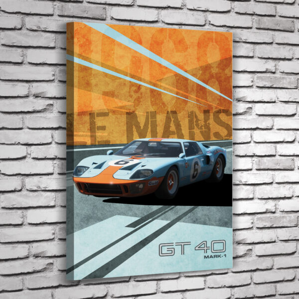 Quadro GT 40 Mark 1 1968 - Image 7