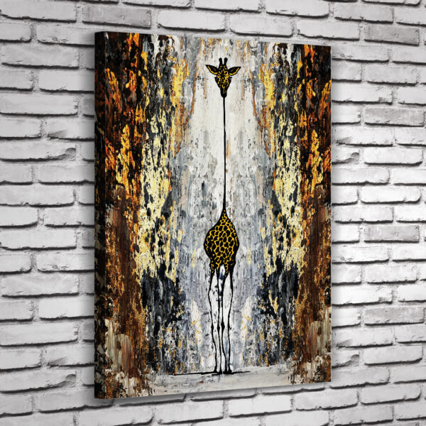Quadro Olga Black Gold Vertical - Image 7